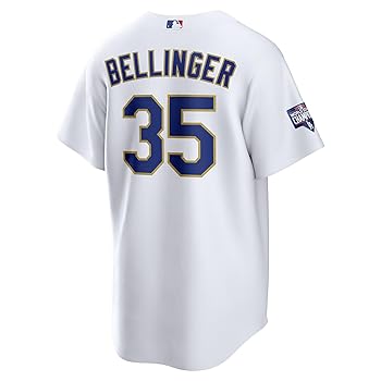 LA Dodgers Bellinger 35 ユニフォーム Cody Bellinger #35 Los Angeles Dodgers MLB GEN2 Blue Jersey